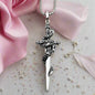 European Style Gothic Sword Link Chain Necklace