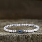 Evil Eye Natural Stone Beaded Bracelet
