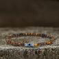 Evil Eye Natural Stone Beaded Bracelet