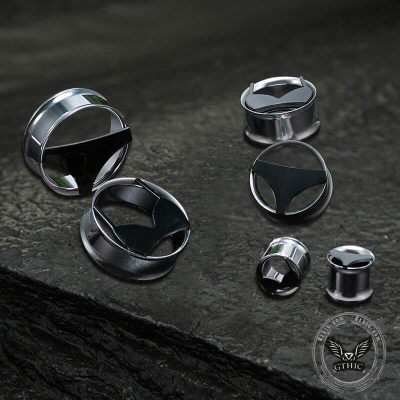 Exaggerated Underwear Design Stainless Steel Ear Gauge