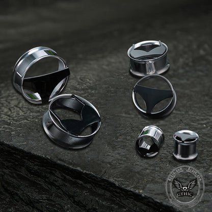 Exaggerated Underwear Design Stainless Steel Ear Gauge