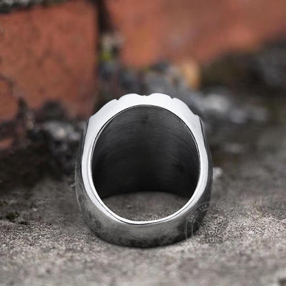 Eye Of Providence Stainless Steel Masonic Ring