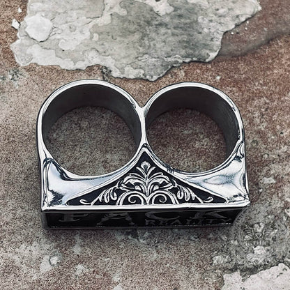 Fack Reality Stainless Steel Ring