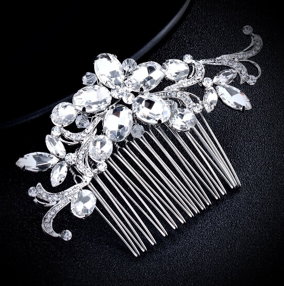 "Sarah" - Austrian Crystal Bridal Hair Comb