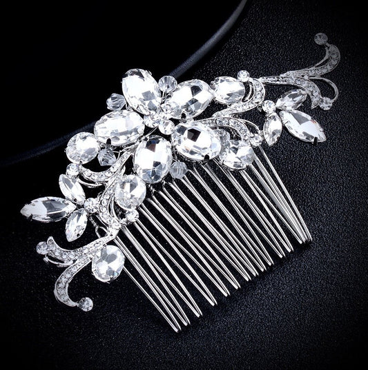 "Sarah" - Austrian Crystal Bridal Hair Comb