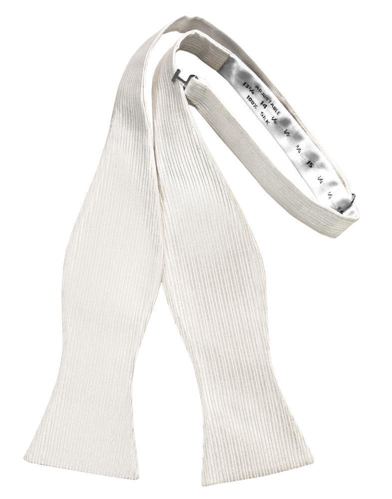 Faille Silk Bow Tie - Self Tie