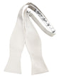Faille Silk Bow Tie - Self Tie