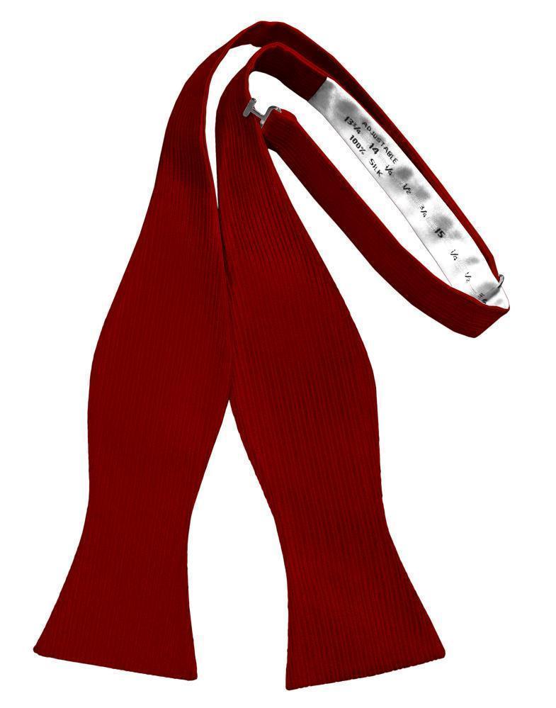 Faille Silk Bow Tie - Self Tie