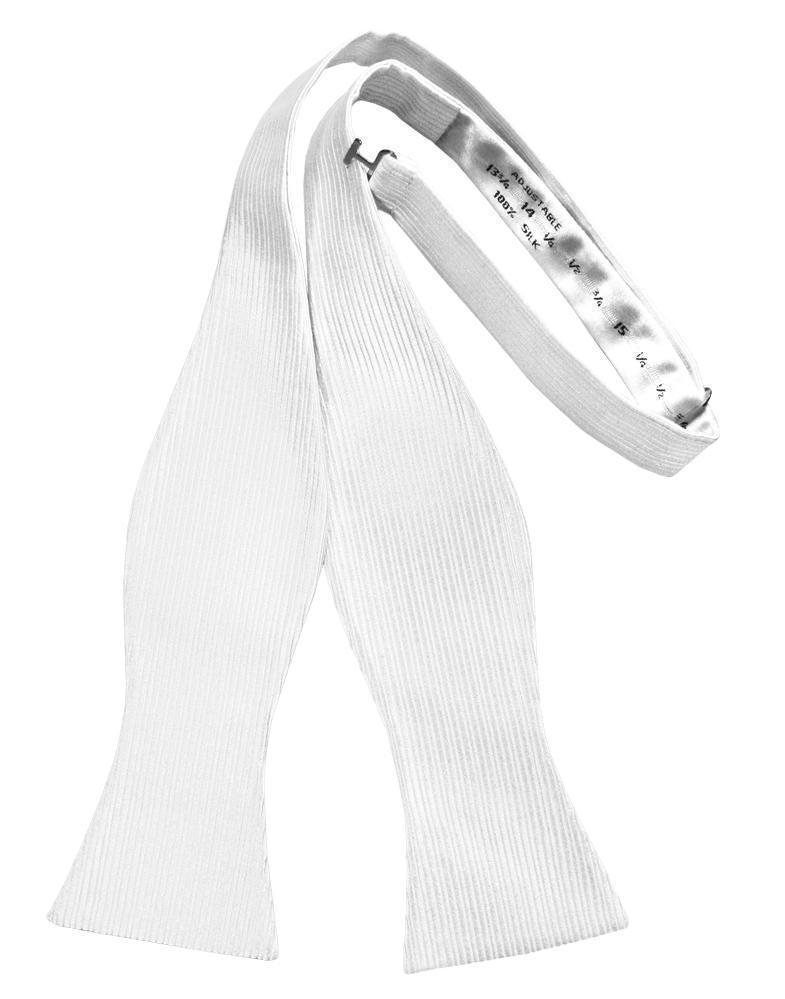 Faille Silk Bow Tie - Self Tie