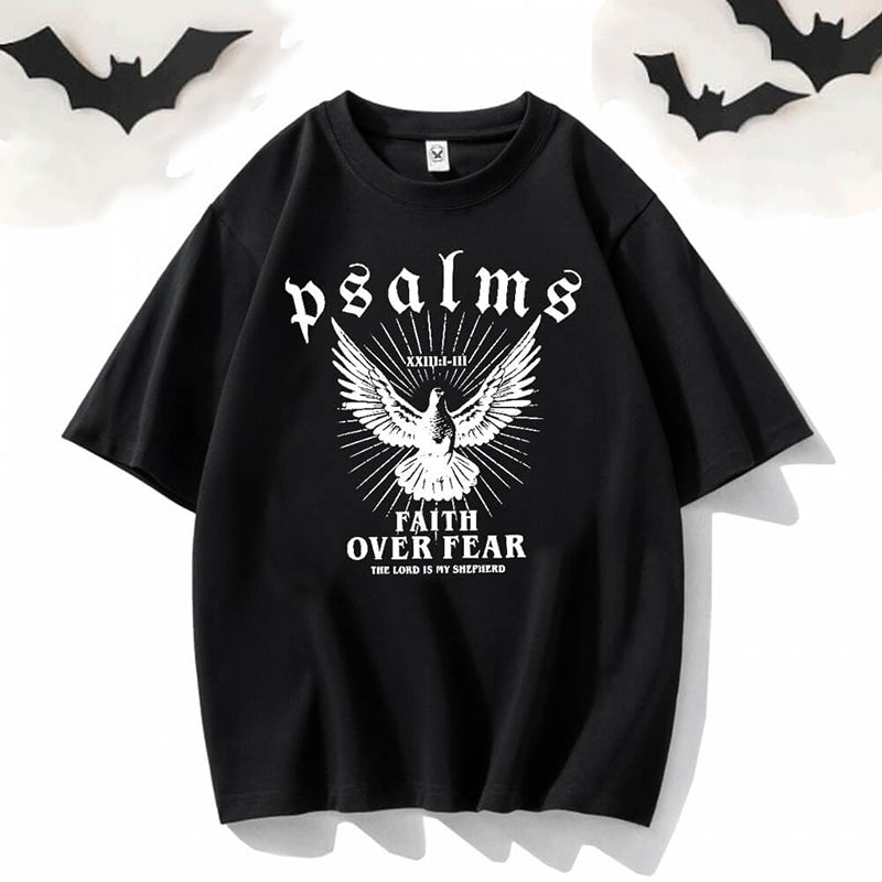 Faith Over Fear Eagle Short Sleeve T-shirt