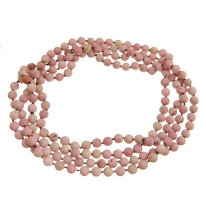 RHODONITE BEADS LONG