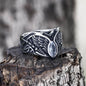 Fallen Angel Wing Demon Eye Stainless Steel Ring