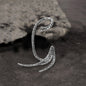Feather Wing Stainless Steel Ear Cuff