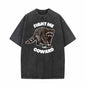 Fight Me Coward Vintage Washed T-shirt