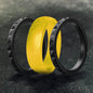 Fish Scale 3-Piece Stacking Silicone Band Ring