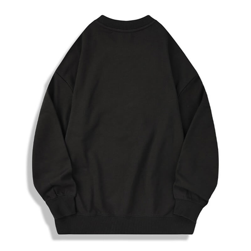 Floral Skull Cotton Emo Sweatshirt