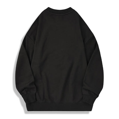 Floral Skull Cotton Emo Sweatshirt