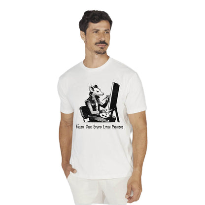 Follow Your Stupid Little Passions Round Neck T-shirt