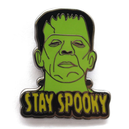 Frankenstein Stay Spooky Enamel Pin