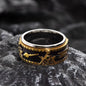 Freemasonry Symbol Stainless Steel Spinner Ring
