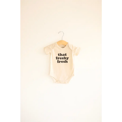 Freshy Fresh Organic Cotton Baby Onesie for New Arrivals
