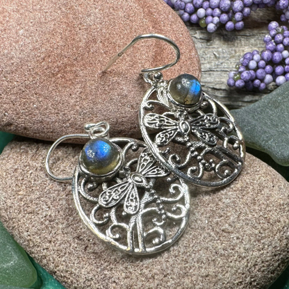 Forest Glen Dragonfly Earrings