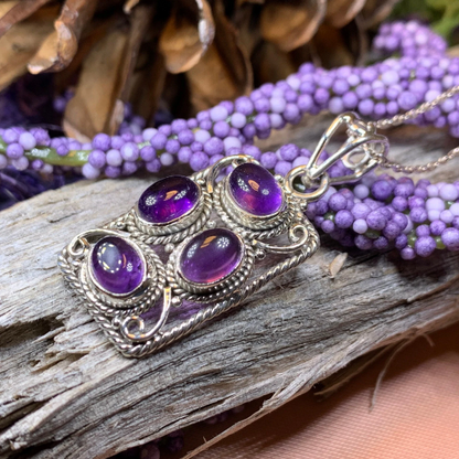 Regent Celtic Amethyst Necklace