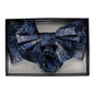 Vittorio Farina Men's Design XL Bow Tie, Pocket Square and Flower Lapel Pin in Gift Box