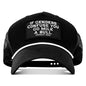 If Gender Confuses You Go Milk A Bull Patch Rope Snapback Hat