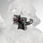 Geometric Alloy Open Gothic Ring
