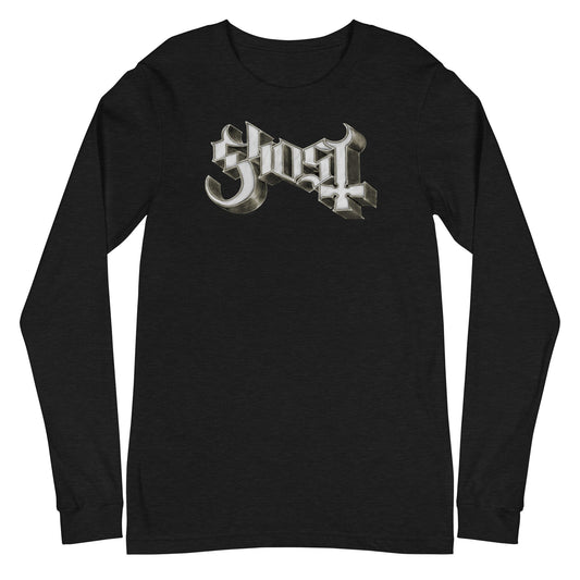 Ghost - Sliver Logo Long Sleeve T-Shirt