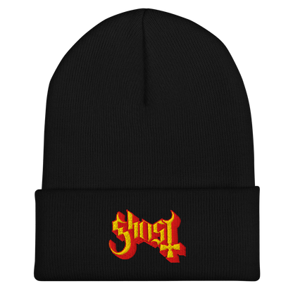 Ghost Embroidered Beanie