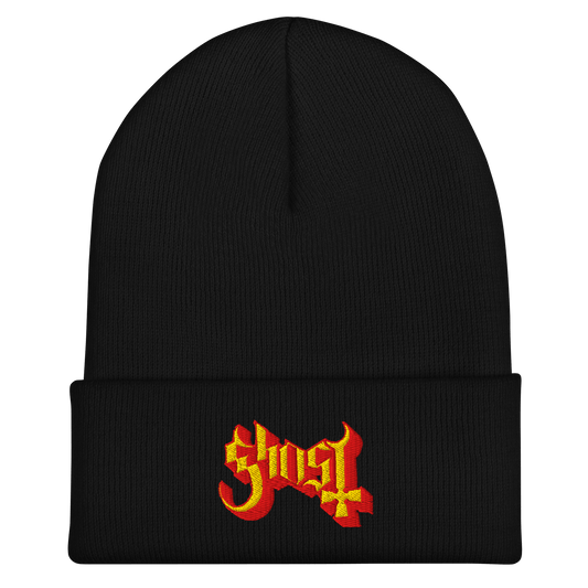 Ghost Embroidered Beanie