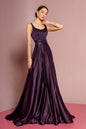 Lustrous Fit and Flared A-Line Dress by Elizabeth K