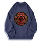 Goat Satan Cotton Skull Sweatshirt