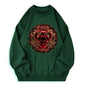 Goat Satan Cotton Skull Sweatshirt
