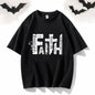 God Faith Round Neck Short Sleeve T-shirt