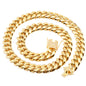 Golden Thick Cuban Chain Stainless Steel Necklace