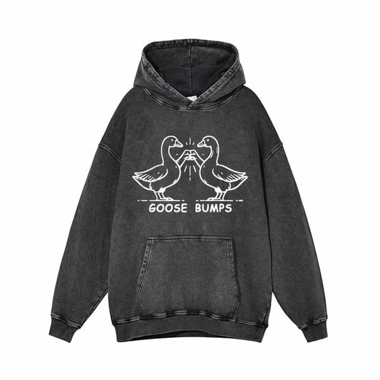 Goose Bumps Vintage Washed Hoodie