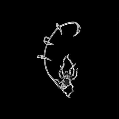 Goth Spider Brass Animal Ear Cuff