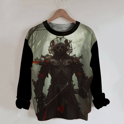 Gothic Dark Future Round Neck Sweatshirt