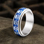 Gothic Skull Head Stainless Steel Rotatable Ring
