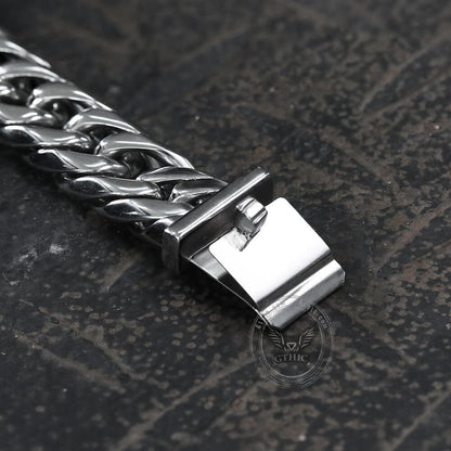 Gothic Stainless Steel Skull Bracelet
