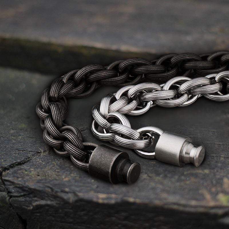 Classic Twist Chain Stainless Steel Bracelet