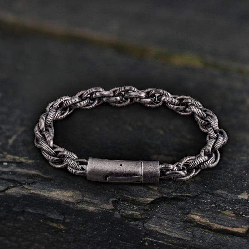 Classic Twist Chain Stainless Steel Bracelet