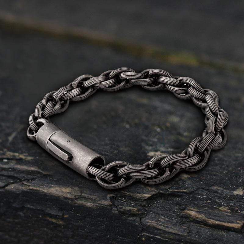 Classic Twist Chain Stainless Steel Bracelet