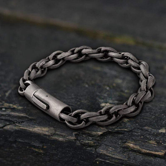 Classic Twist Chain Stainless Steel Bracelet