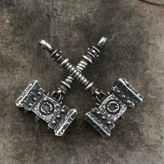 Doomhammer World Of Warcraft Stainless Steel Viking Pendant