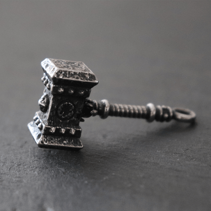 Doomhammer World Of Warcraft Stainless Steel Viking Pendant