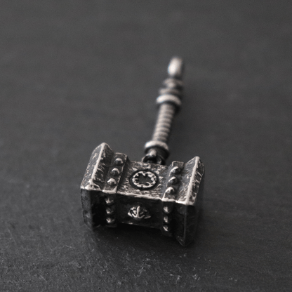Doomhammer World Of Warcraft Stainless Steel Viking Pendant